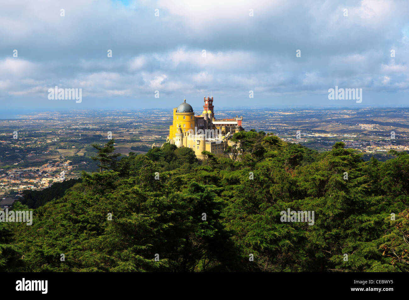 Palacio da Pena Sintra, pena palace Portogallo Foto Stock