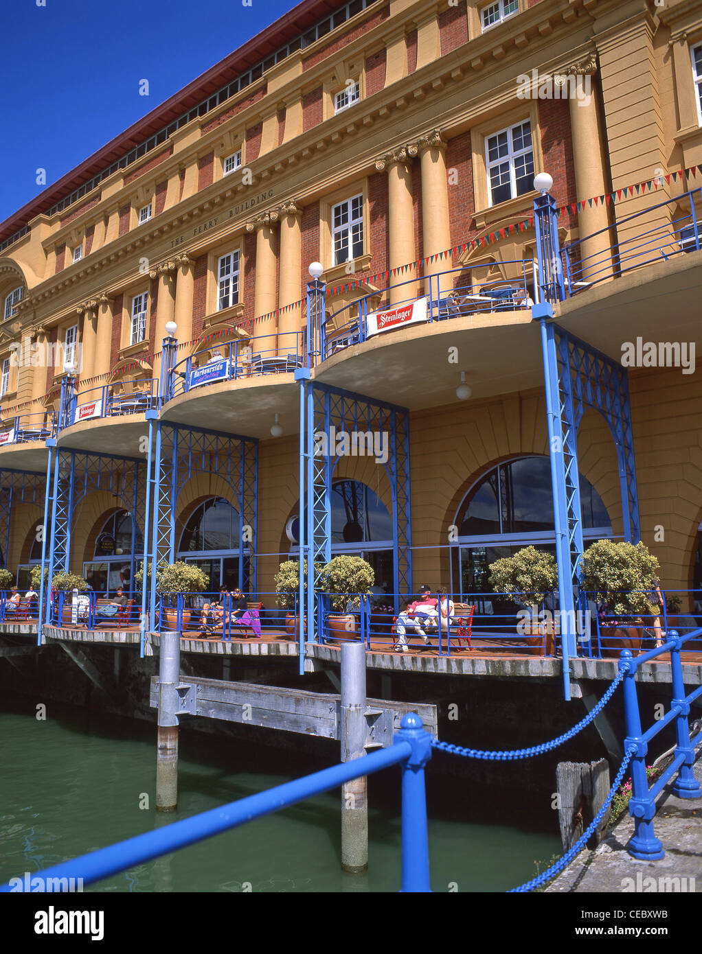 Il Ferry Building a Auckland, Waterfront Quay Street Auckland Auckland Regione, Isola del nord, Nuova Zelanda Foto Stock