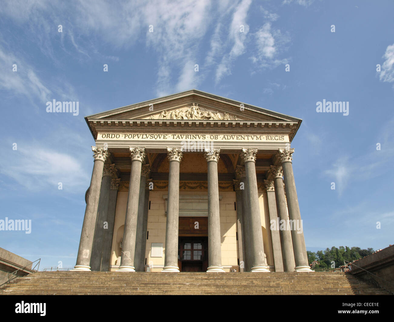 Chiesa di La Gran Madre di Dio, Torino, Italia Foto Stock