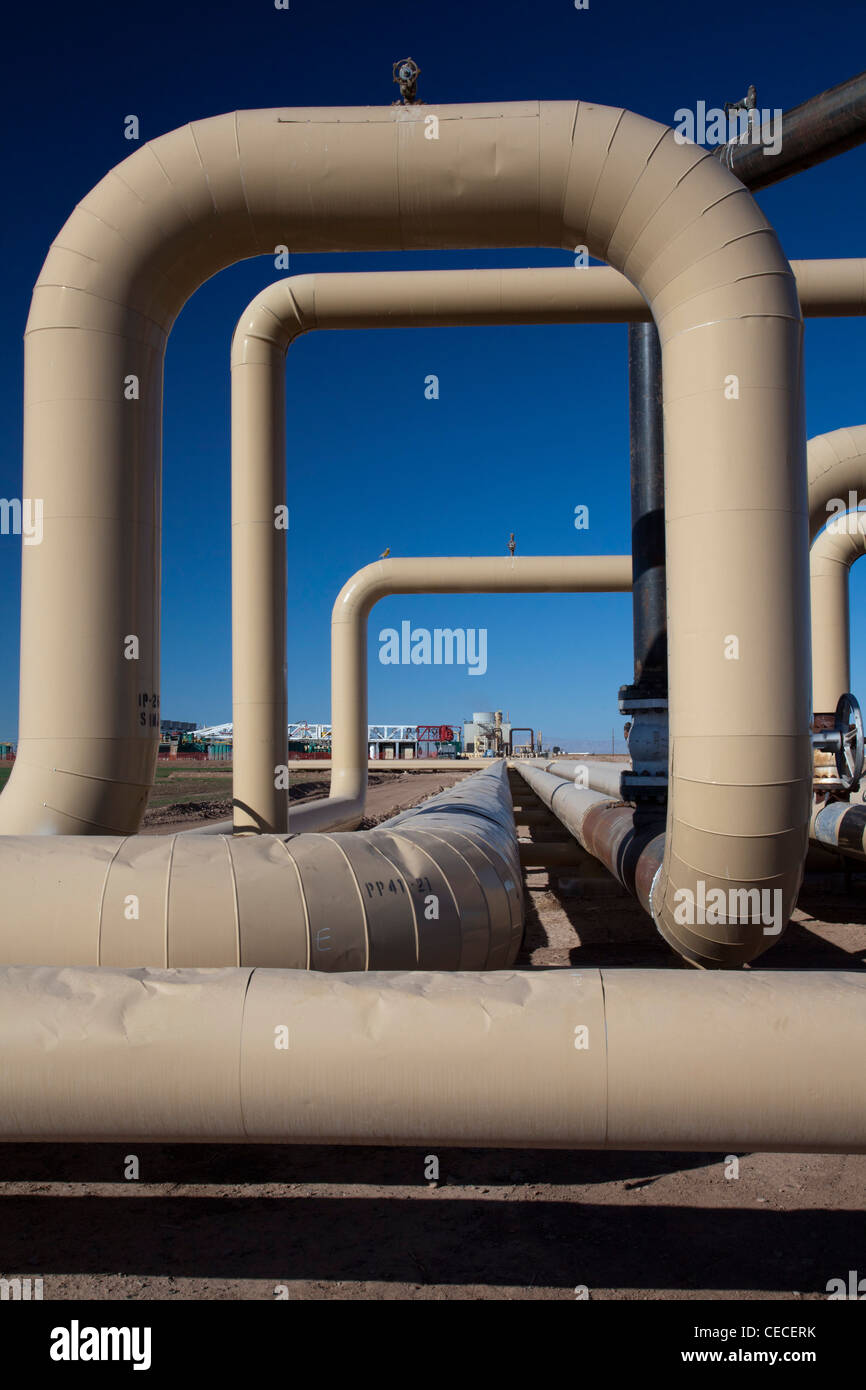 La Geotermia Facility Foto Stock