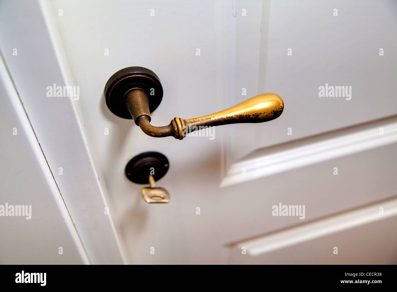 Maniglia per porta Foto Stock
