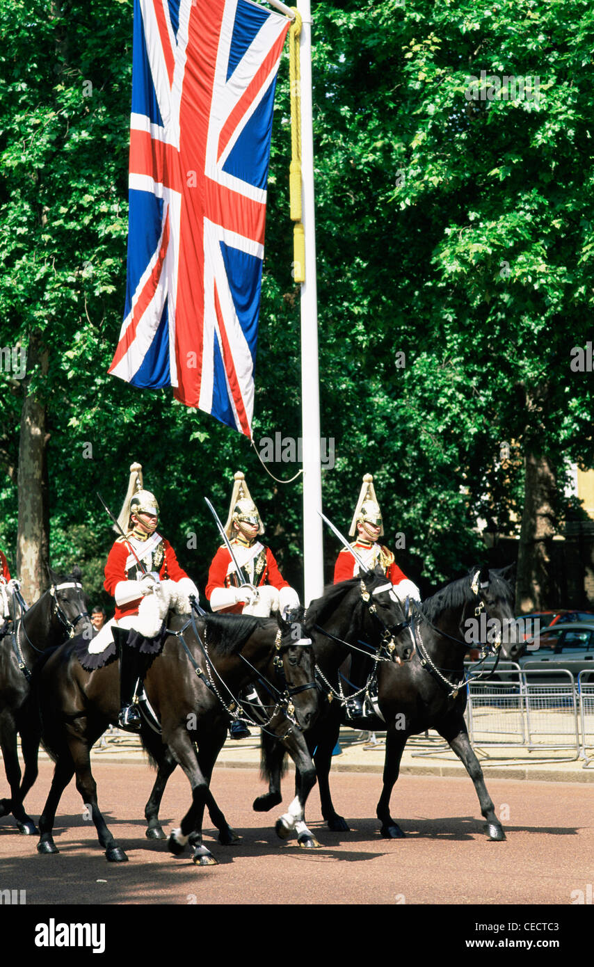 Regno Unito, Gran Bretagna, Inghilterra, Londra, Horse Guards sul Mall Foto Stock