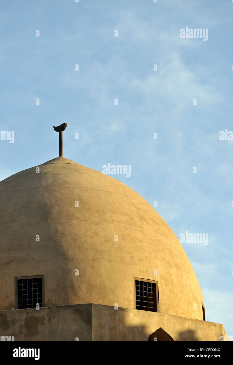 Close-up della cupola della moschea, Muizz Street, de Il Cairo Islamico, Egitto Foto Stock