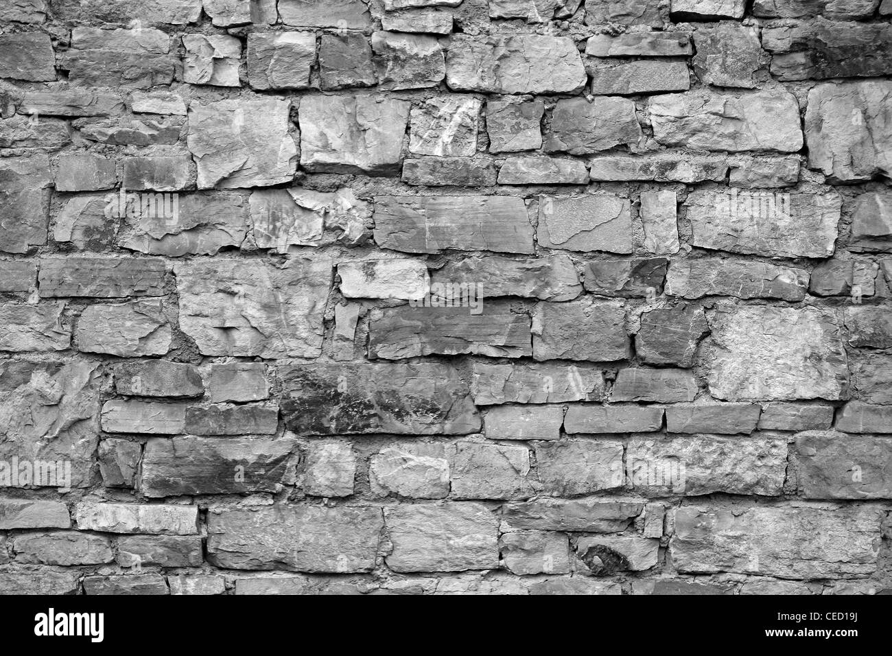 Vintage muro di mattoni Foto Stock