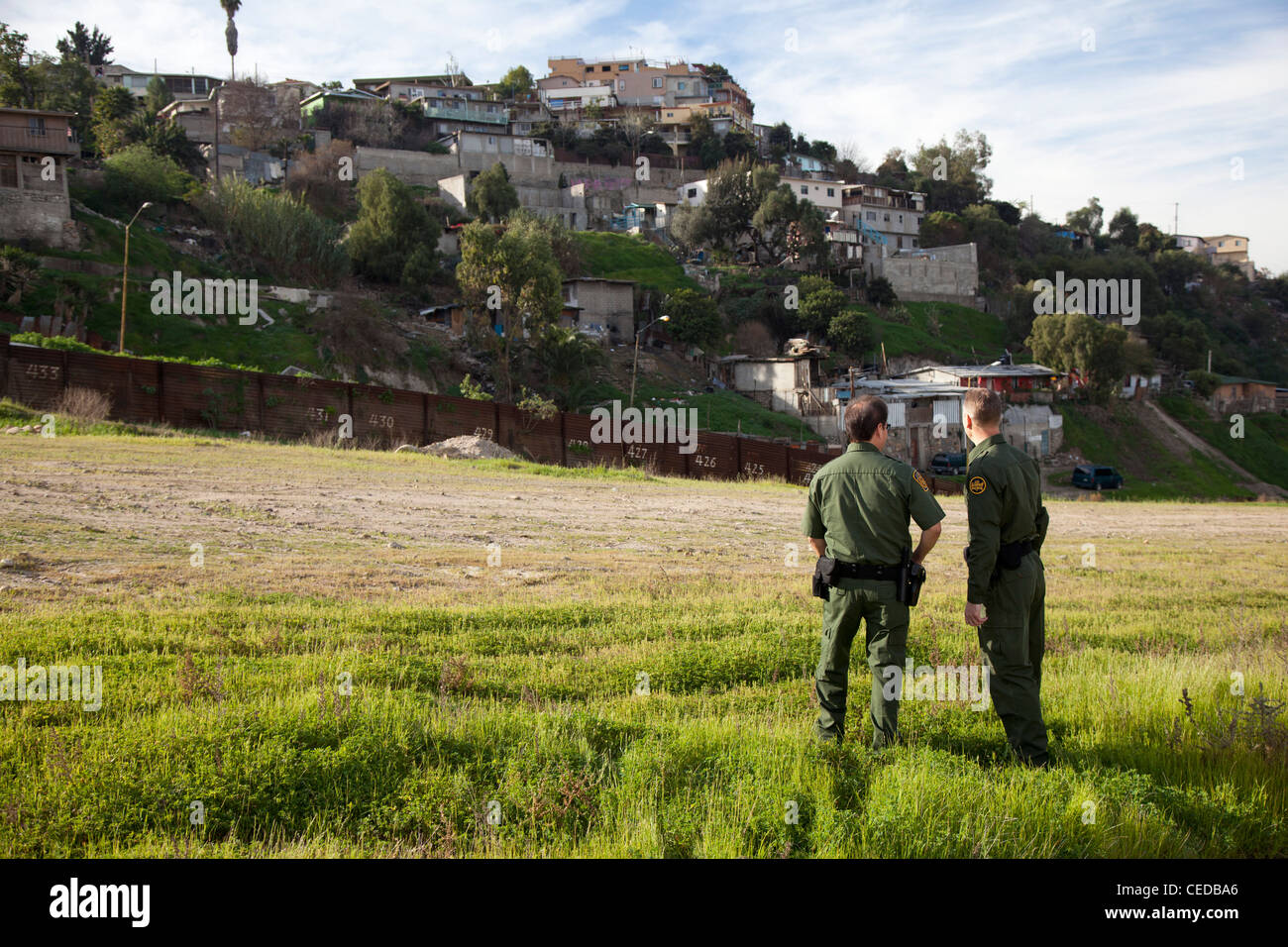 Stati Uniti Confine agenti PATROL Foto Stock