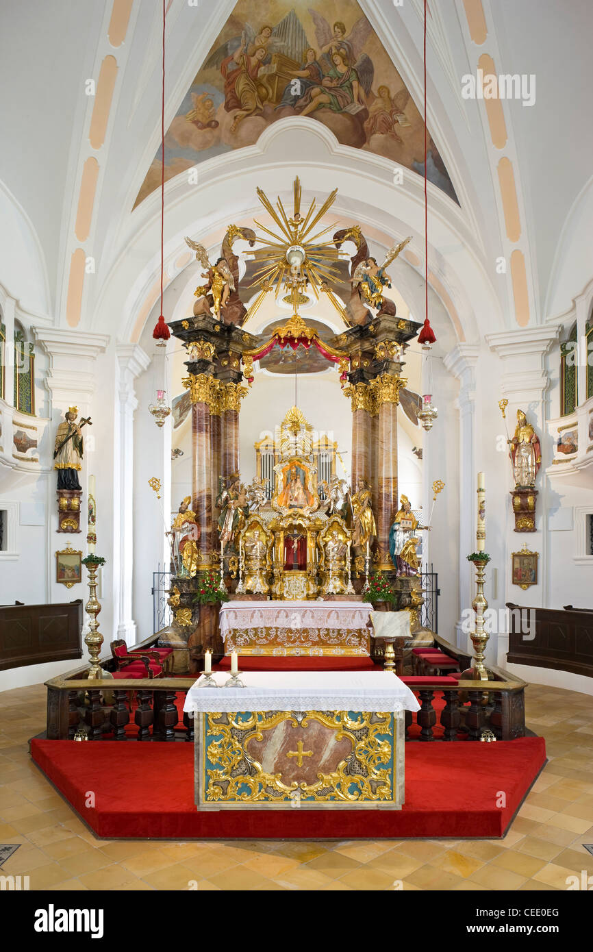 Neukirchen beim Heiligen Blut (Neukirchen Heiligblut), Wallfahrtskirche Foto Stock