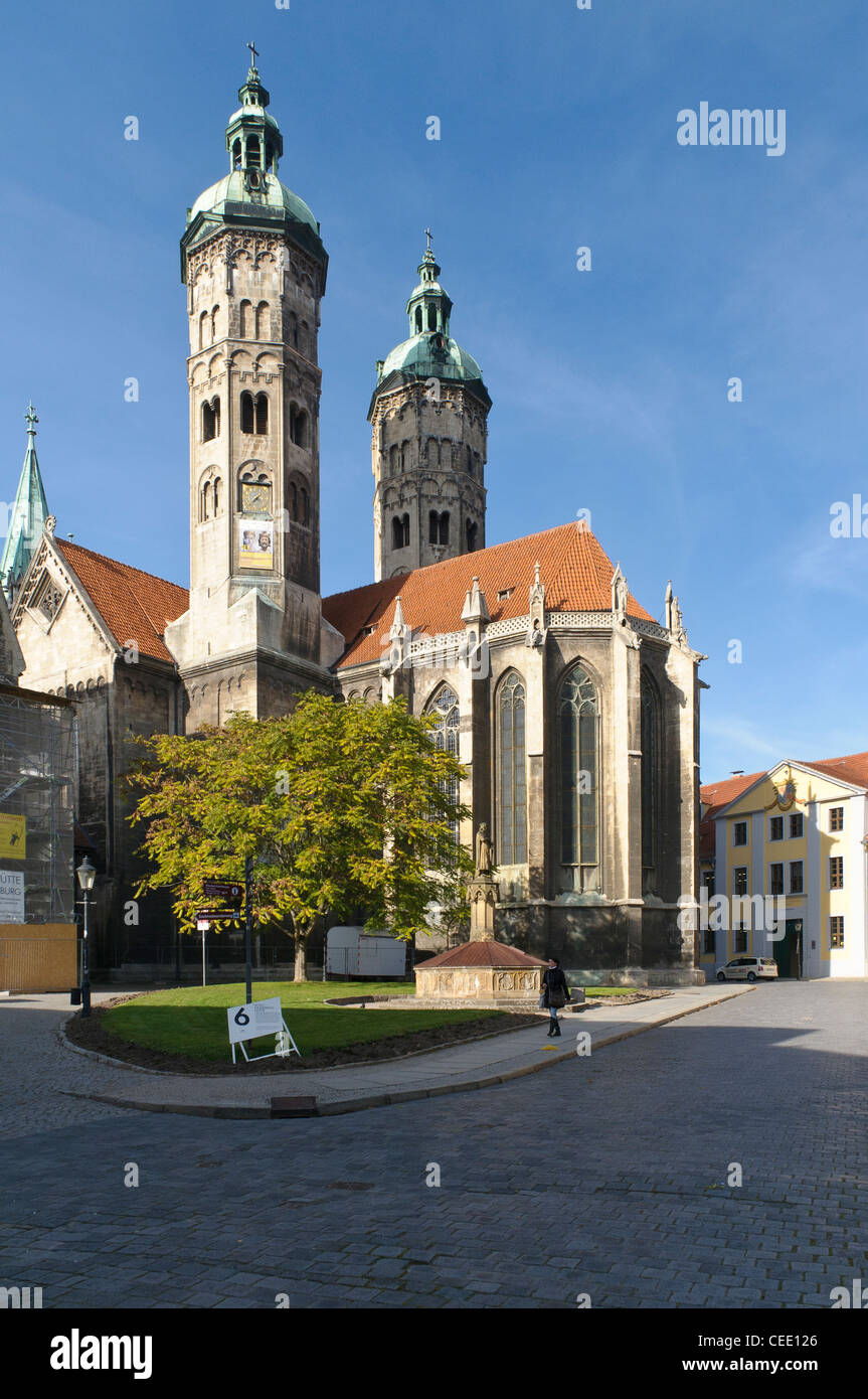 Cattedrale di San Pietro e San Paolo, Naumburg, Sassonia-Anhalt, Germania, Europa Foto Stock