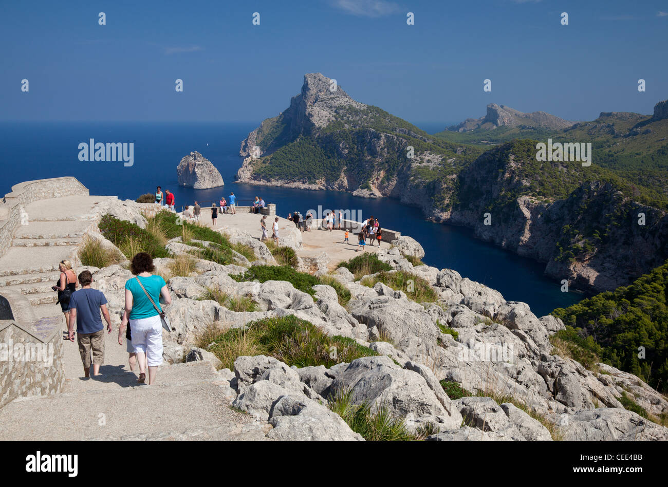 Cap de Formentor, Maiorca, SPAGNA Foto Stock