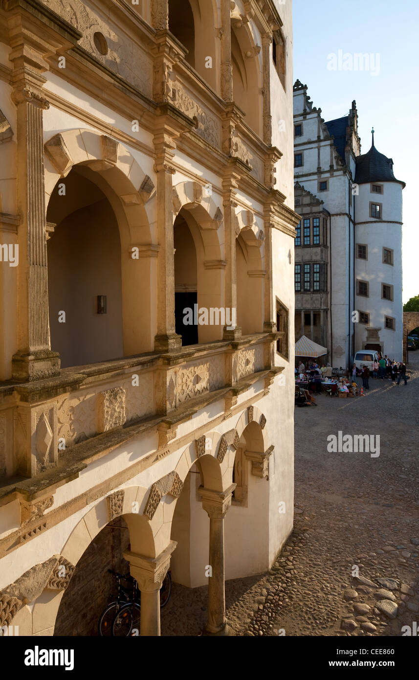 Leitzkau, Schloß Foto Stock