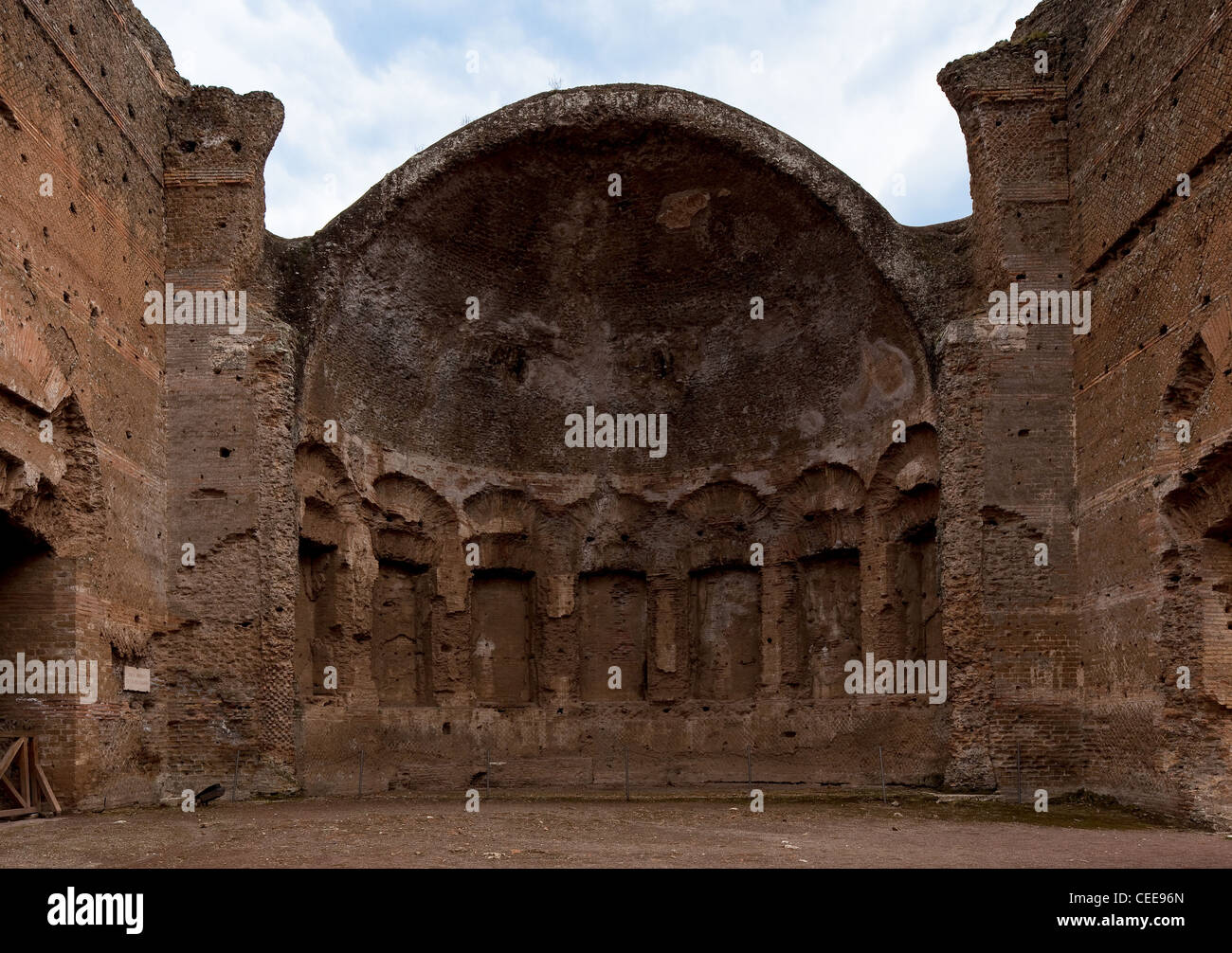 Tivoli, Hadriansvilla, Villa Adriana, 118 bis 134 n. Chr. Foto Stock