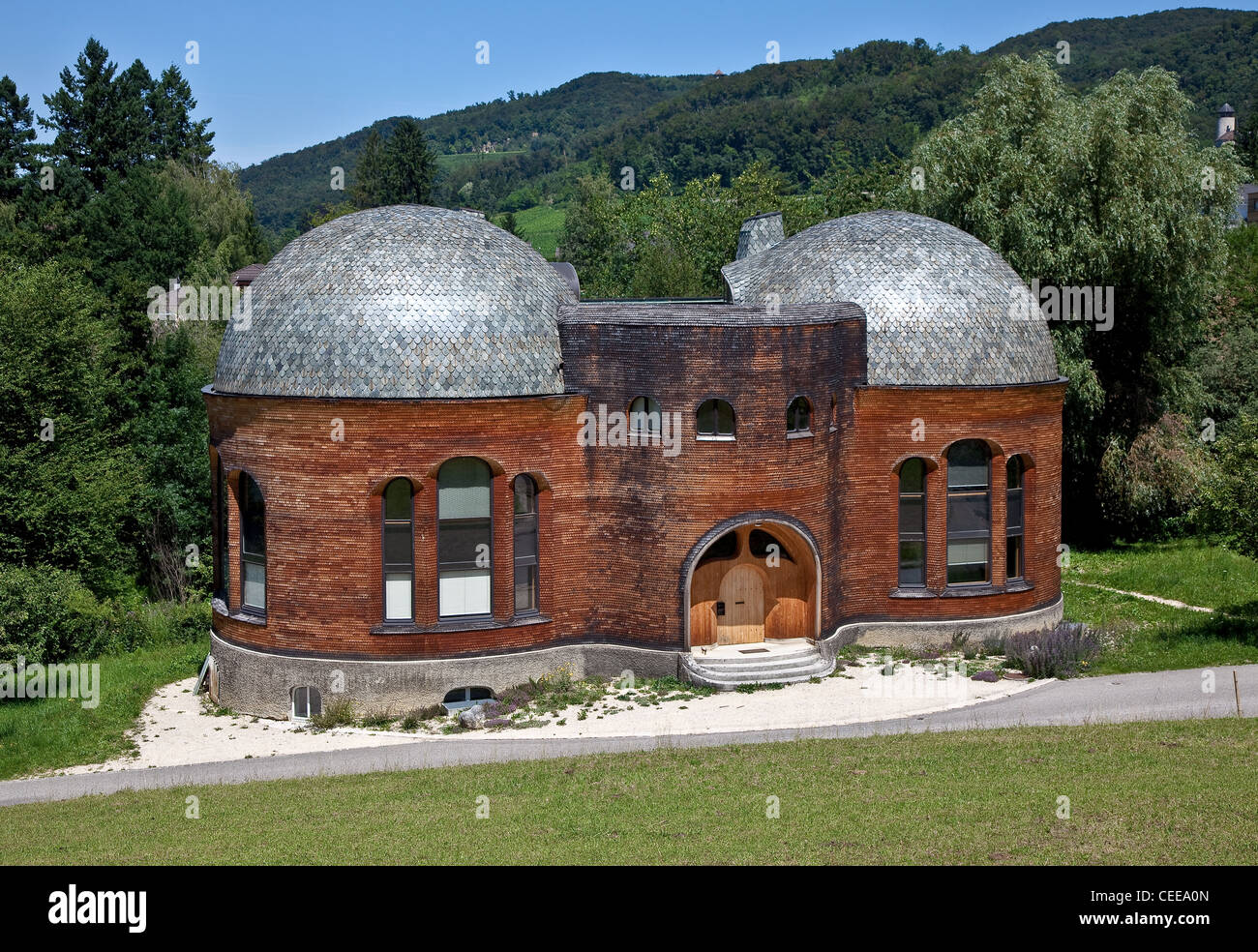 Dornach, Goetheanum, Sitz der Allgemeine Anthroposophischen Gesellschaft Foto Stock