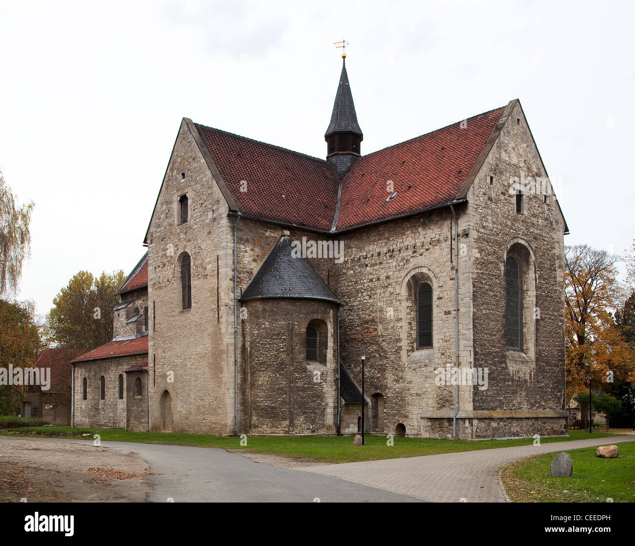 Süpplingenburg bei Helmstedt, San Johannis-Kirche Foto Stock