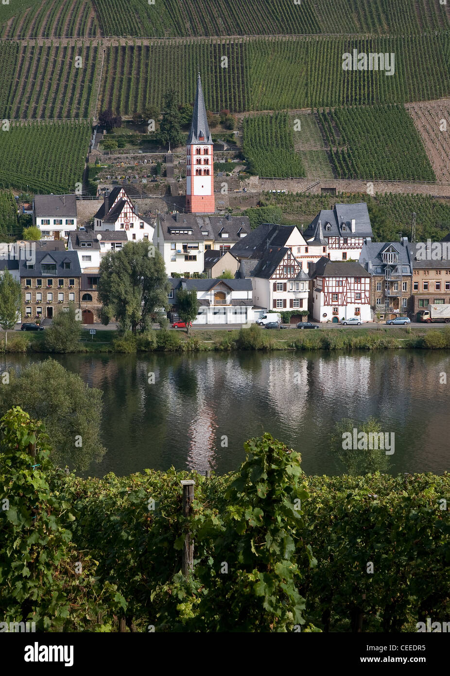 Wolfsburg-Fallersleben, Evangelische Kirche Foto Stock