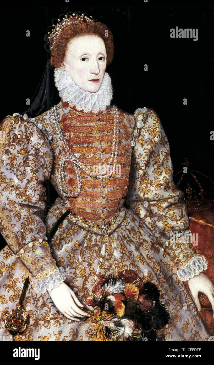 Elisabetta I regina d Inghilterra e Irlanda Foto Stock