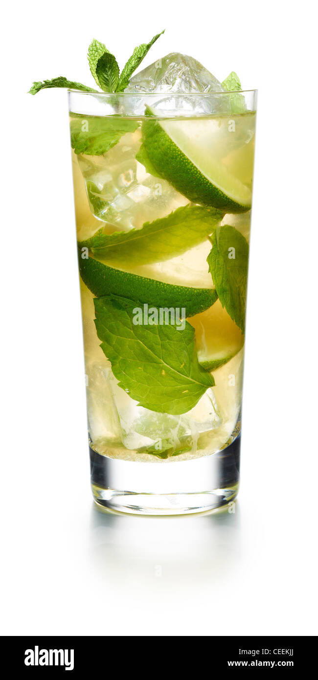 Cocktail di Mojito Foto Stock