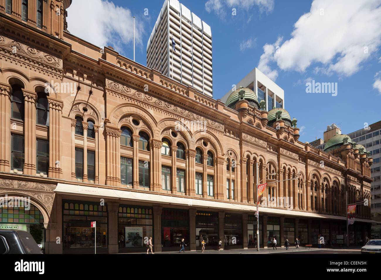 La Queen Victoria Building, o QVB, Sydney, Australia Foto Stock
