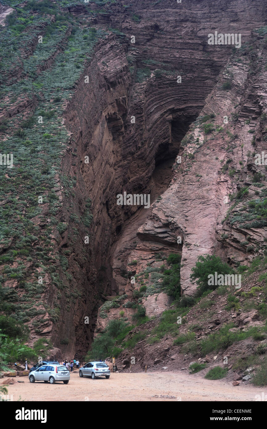 Quebrada de Cafayate parco nazionale Foto Stock