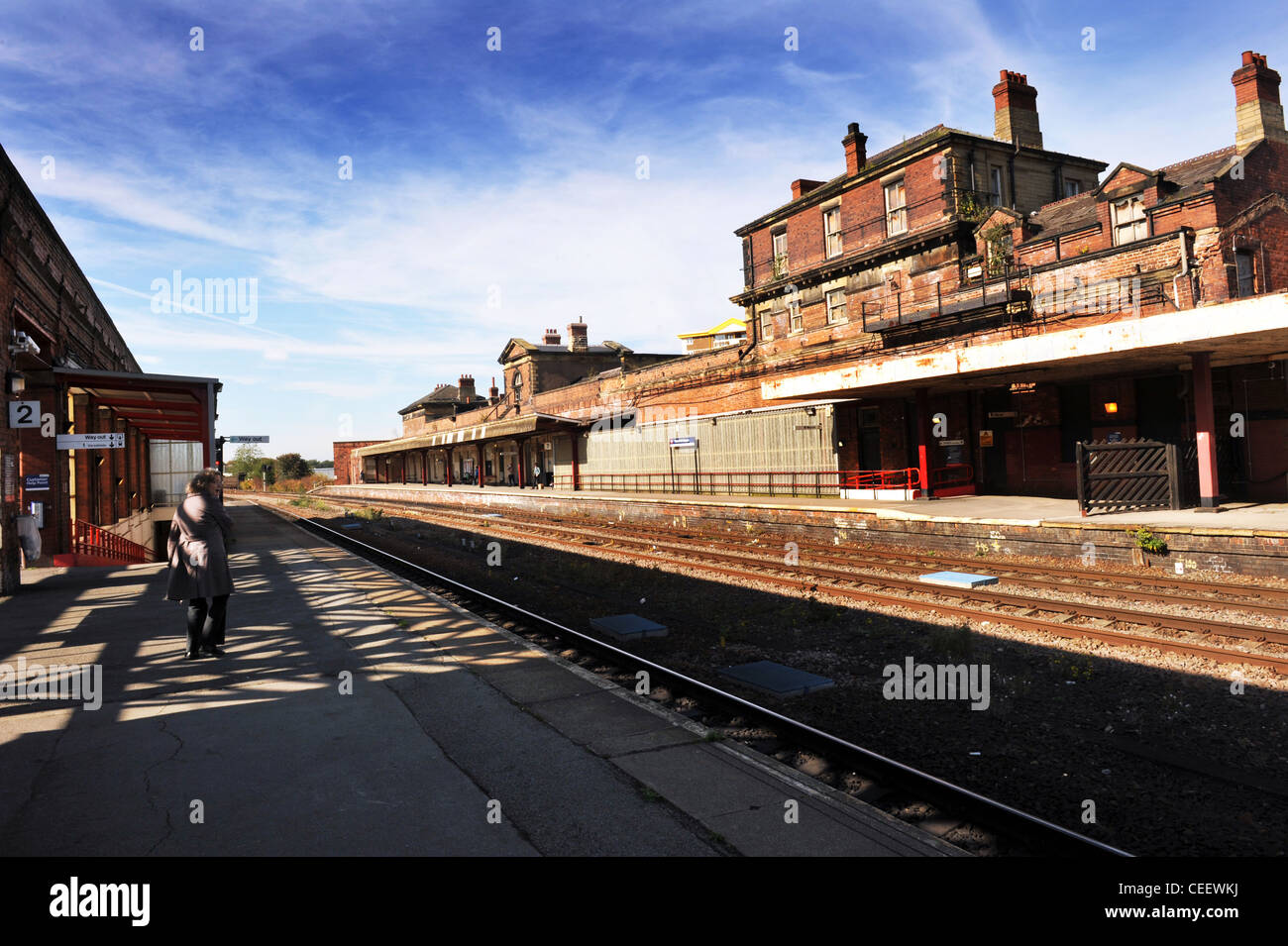 Wakefield Kirkgate stazione ferroviaria, West Yorkshire denominato come il peggiore stazione NEL REGNO UNITO Foto Stock
