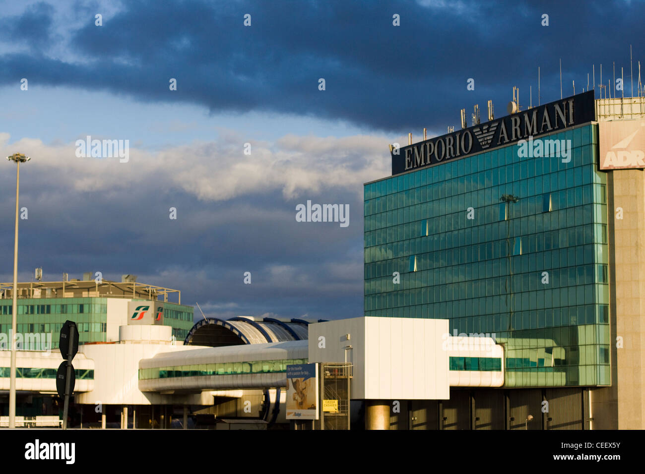 Leonardo da Vinci - Fiumicino Aeroporto Foto Stock