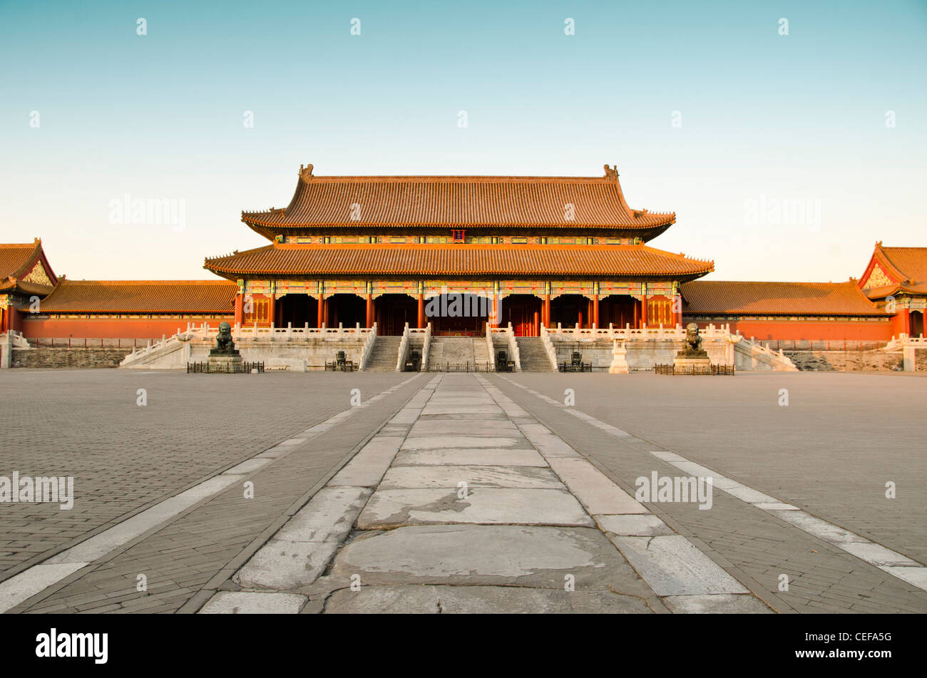 La Città Proibita (Palace Museum) a Pechino, Cina Foto Stock