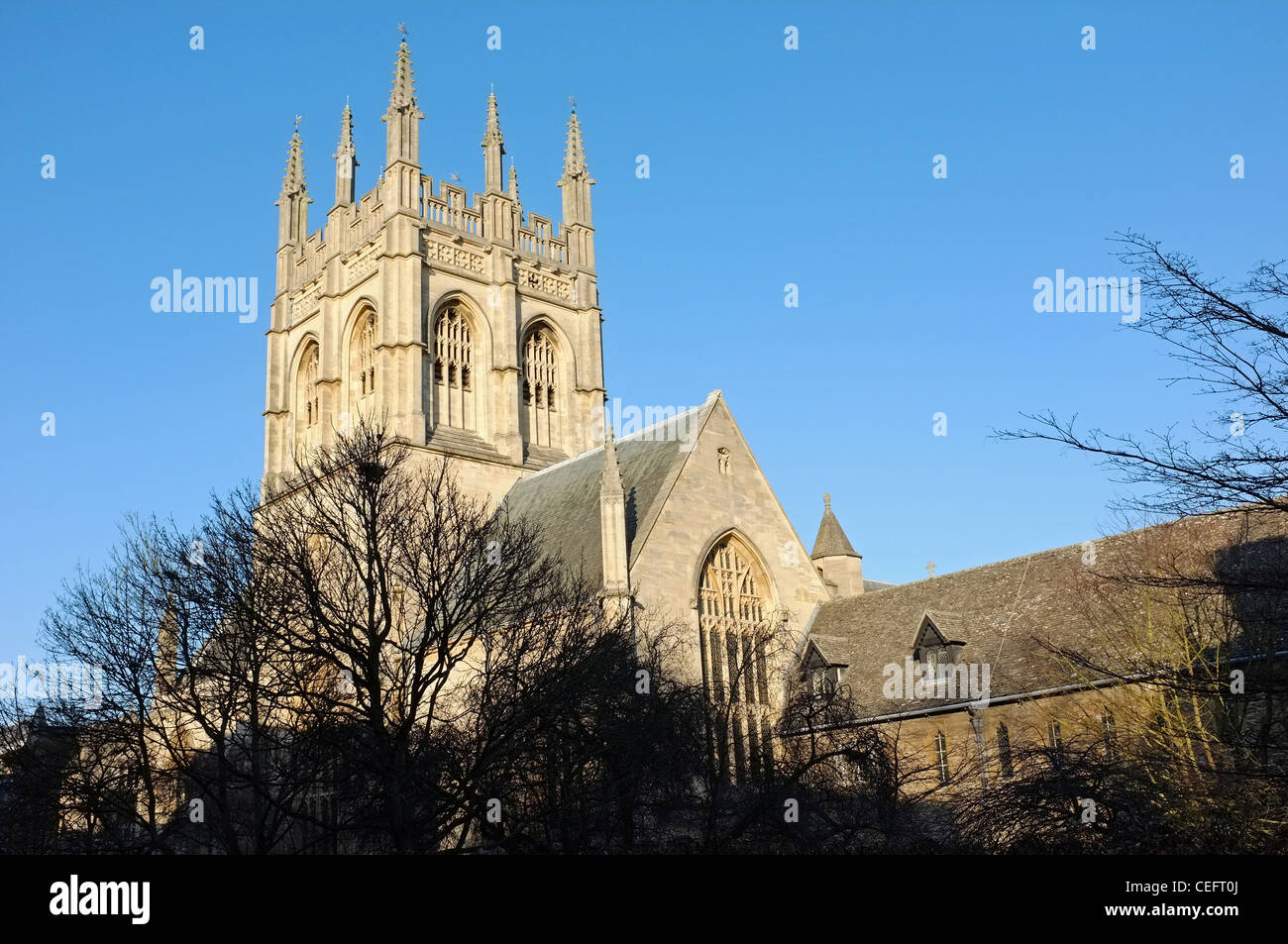 Merton College Chapel, Oxford Foto Stock