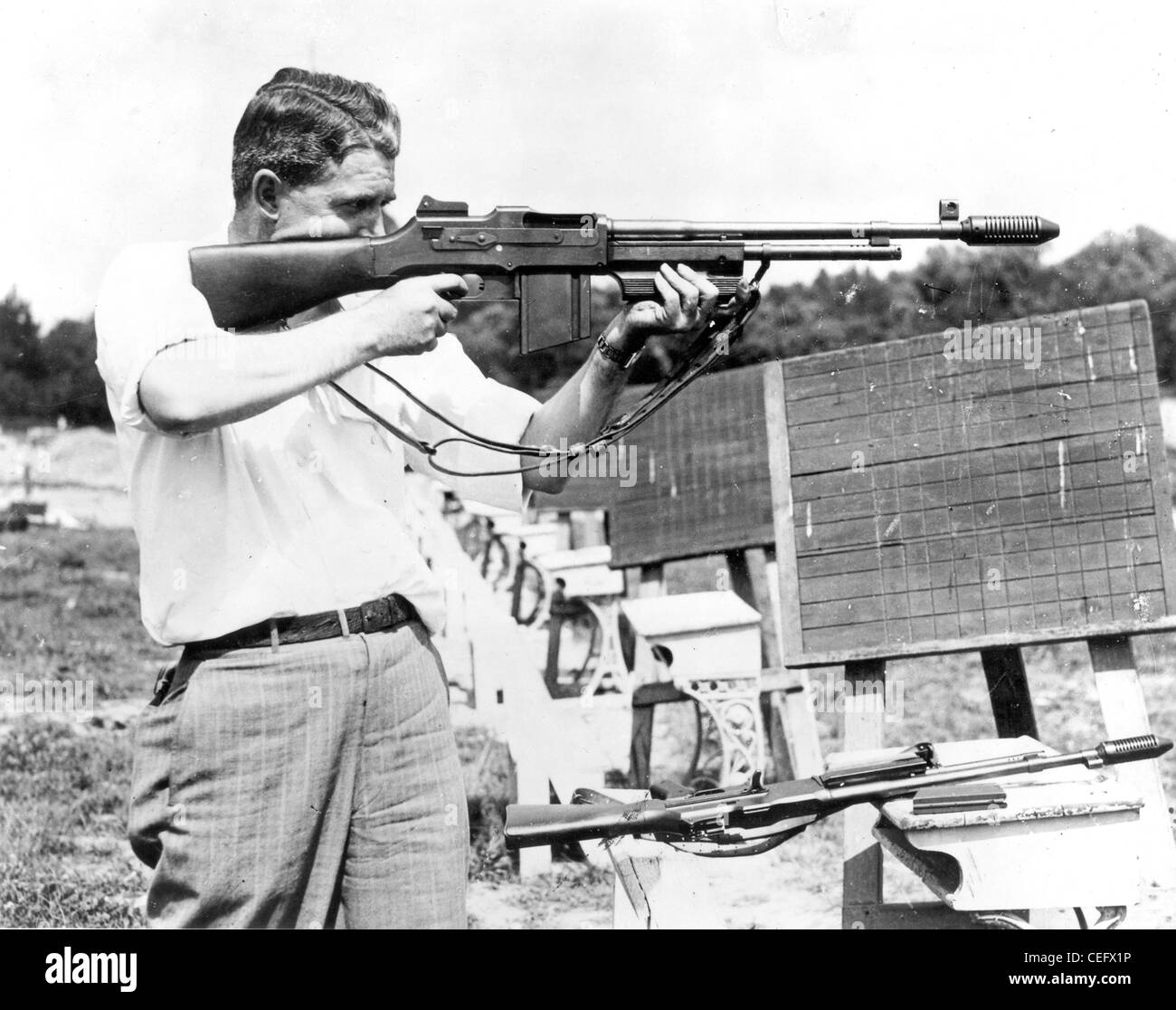 Armi da fuoco pratica, 1936 Foto Stock