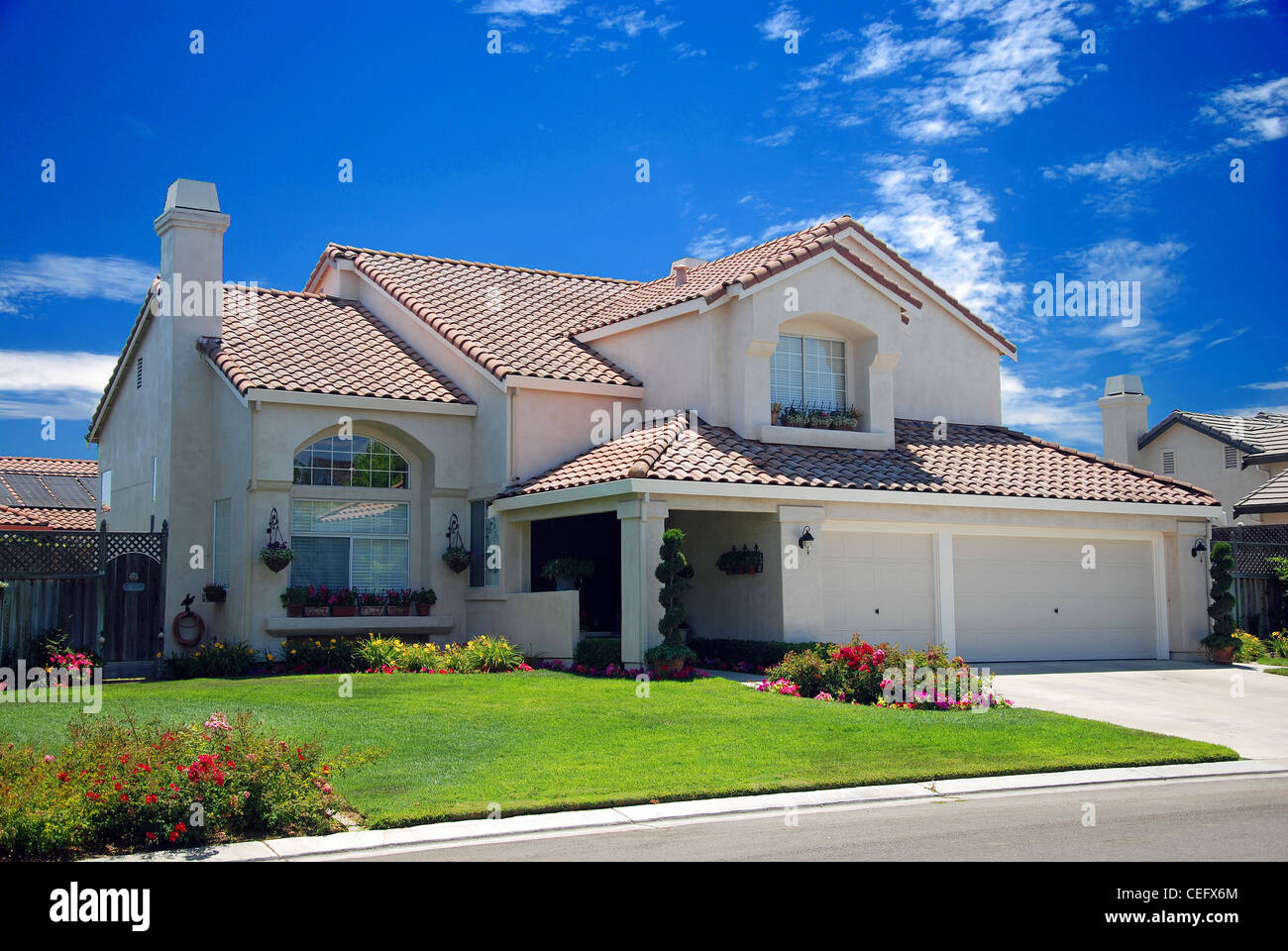 Nuovo sogno americano home Foto Stock