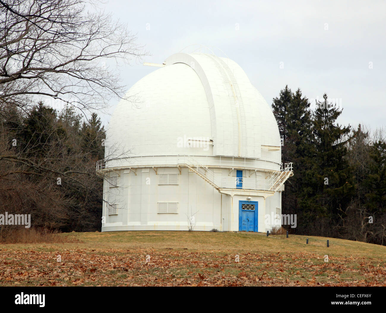 Il David Dunlap Observatory in Richmond Hill, Ontario. Foto Stock