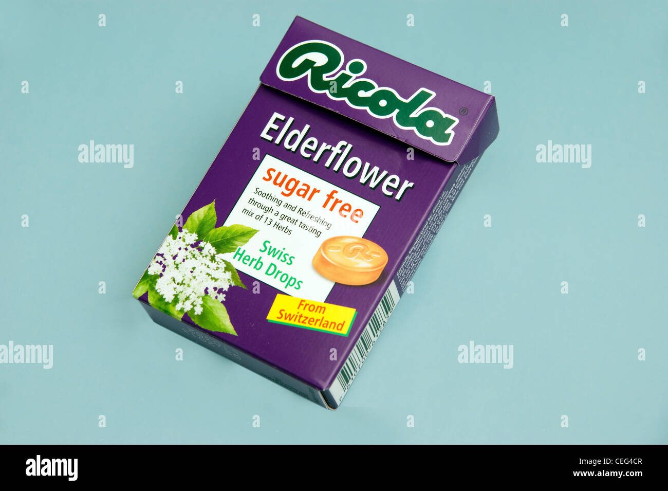 Ricola senza zucchero caramelle adatto per i diabetici Foto stock - Alamy