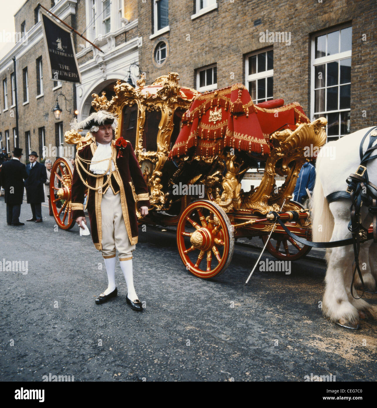 Lord Mayor allenatore Londra Inghilterra GB UK Foto Stock