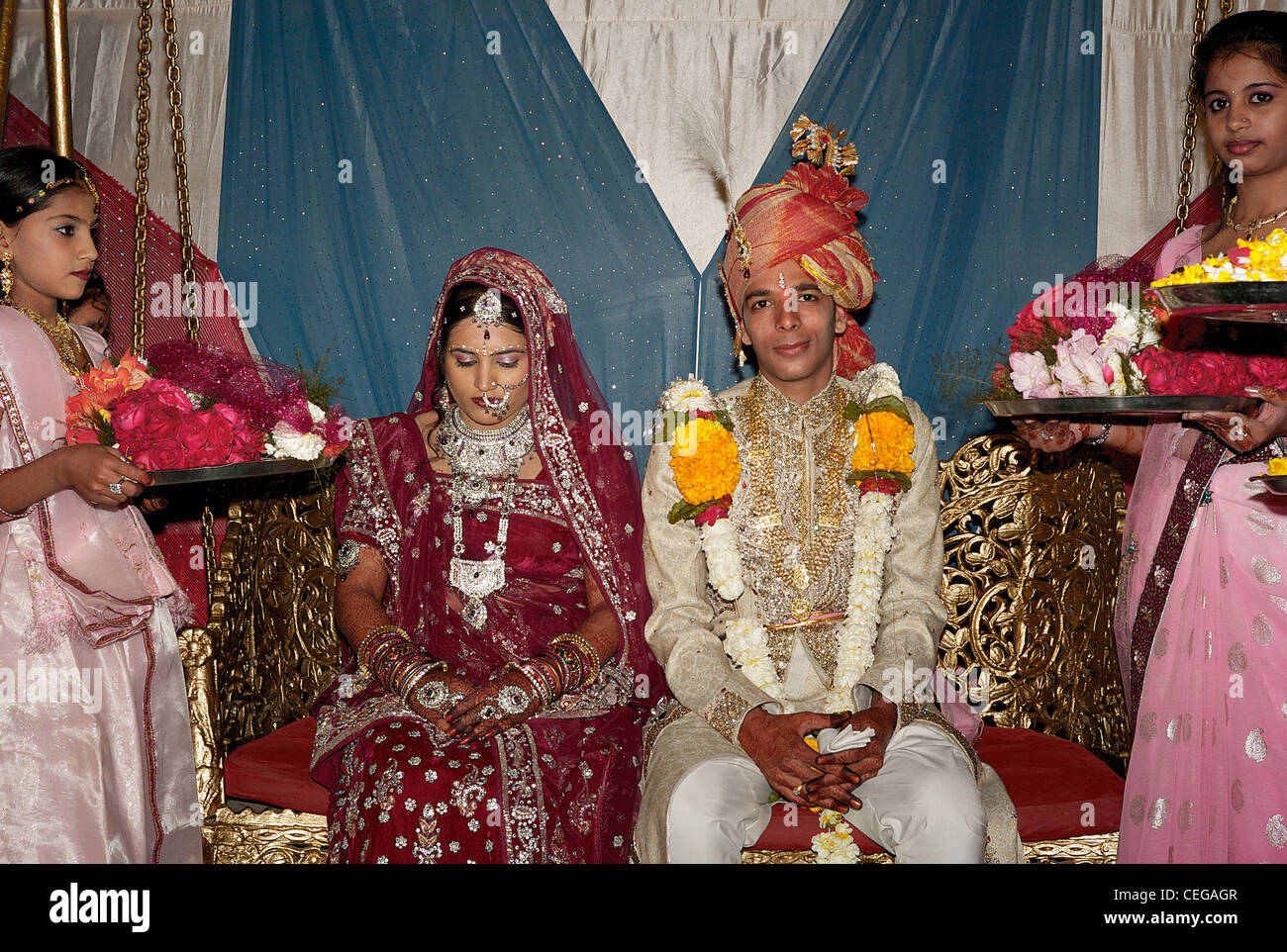 matrimonio, jodhpur Foto Stock