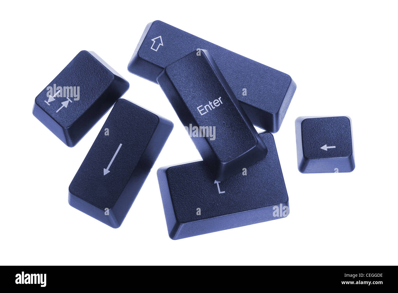 Tasti del computer Foto Stock