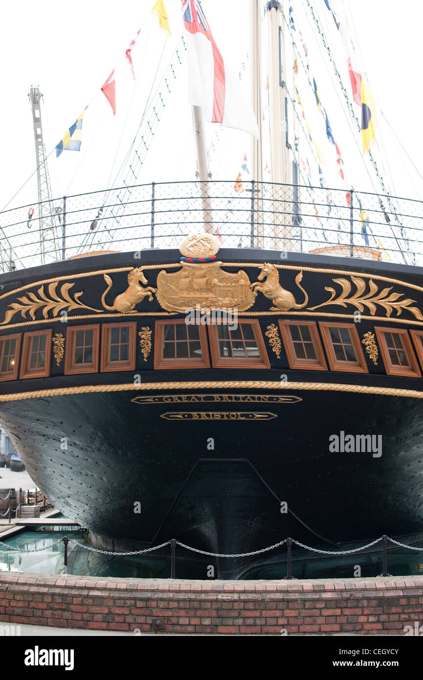 SS Gran Bretagna era un passeggero avanzata steamship progettato da Isambard Kingdom Brunel Foto Stock