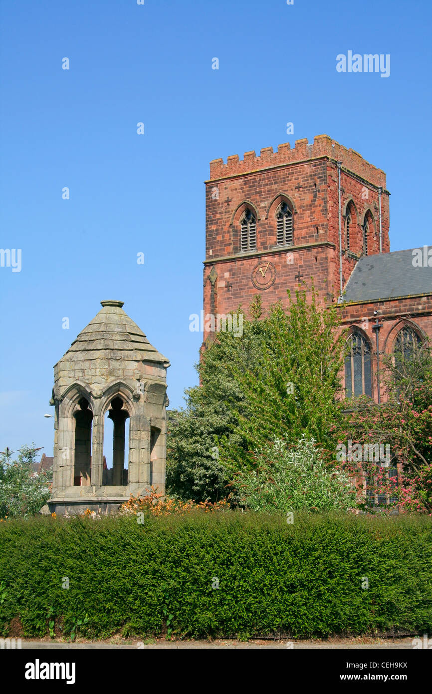 Abbazia di Shrewsbury Shropshire England Regno Unito Foto Stock