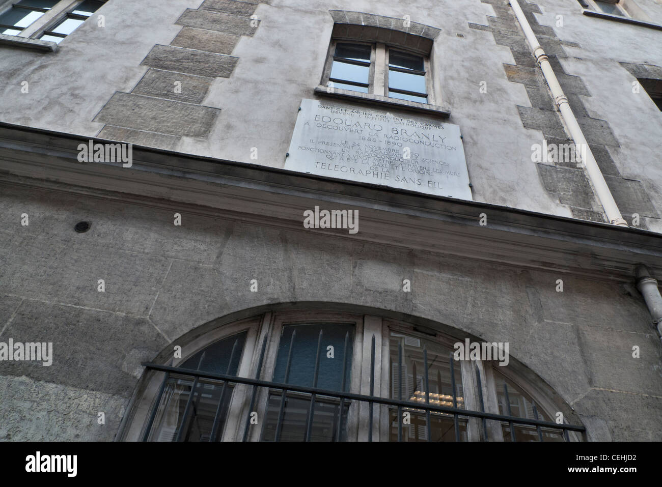 Musée Édouard Branly, 21, rue d'Assas, Parigi, Francia Foto Stock