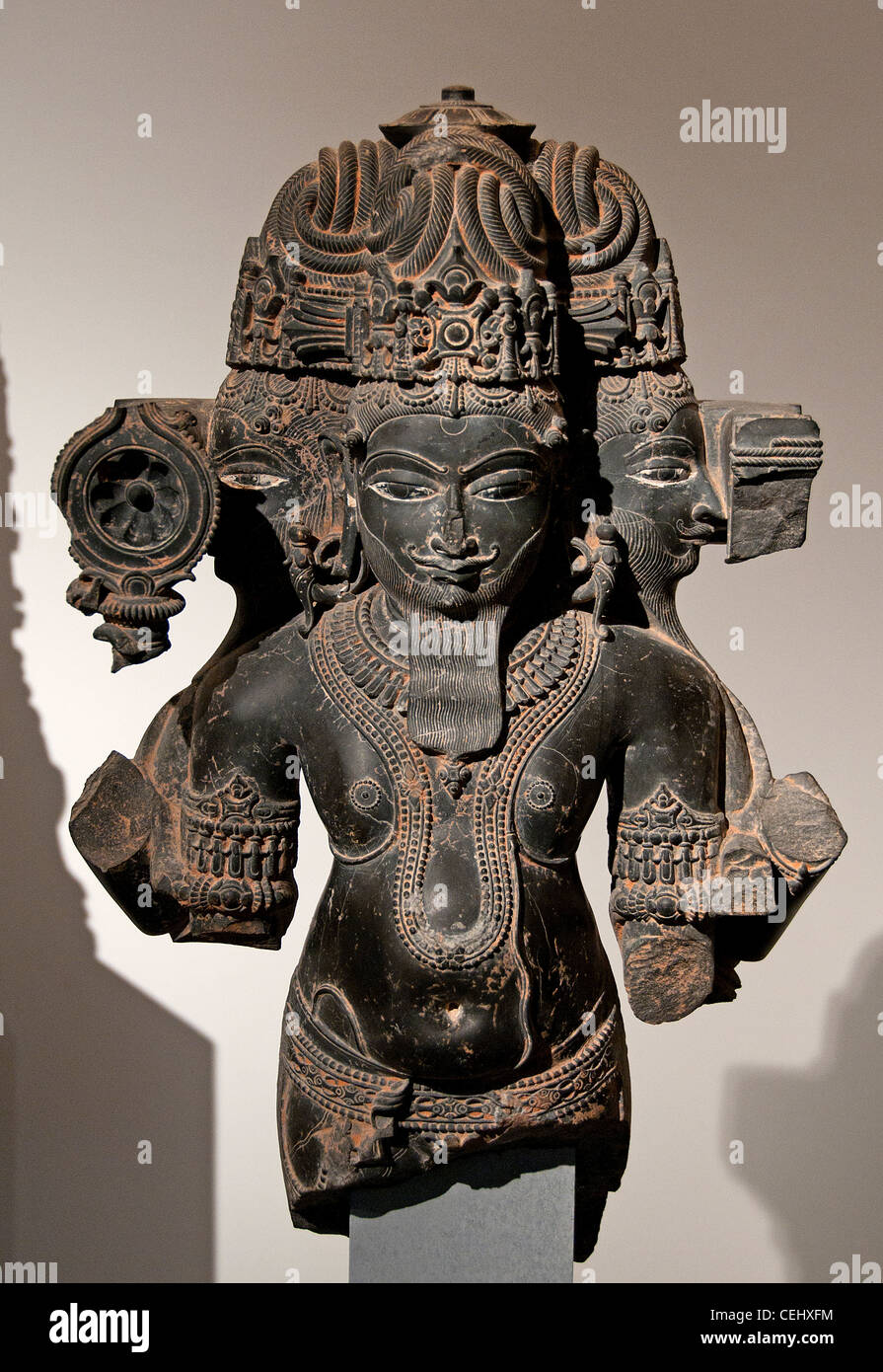Brahma Gwalior India Madhya Pradesh 11 - 12 secolo indù induismo Foto Stock