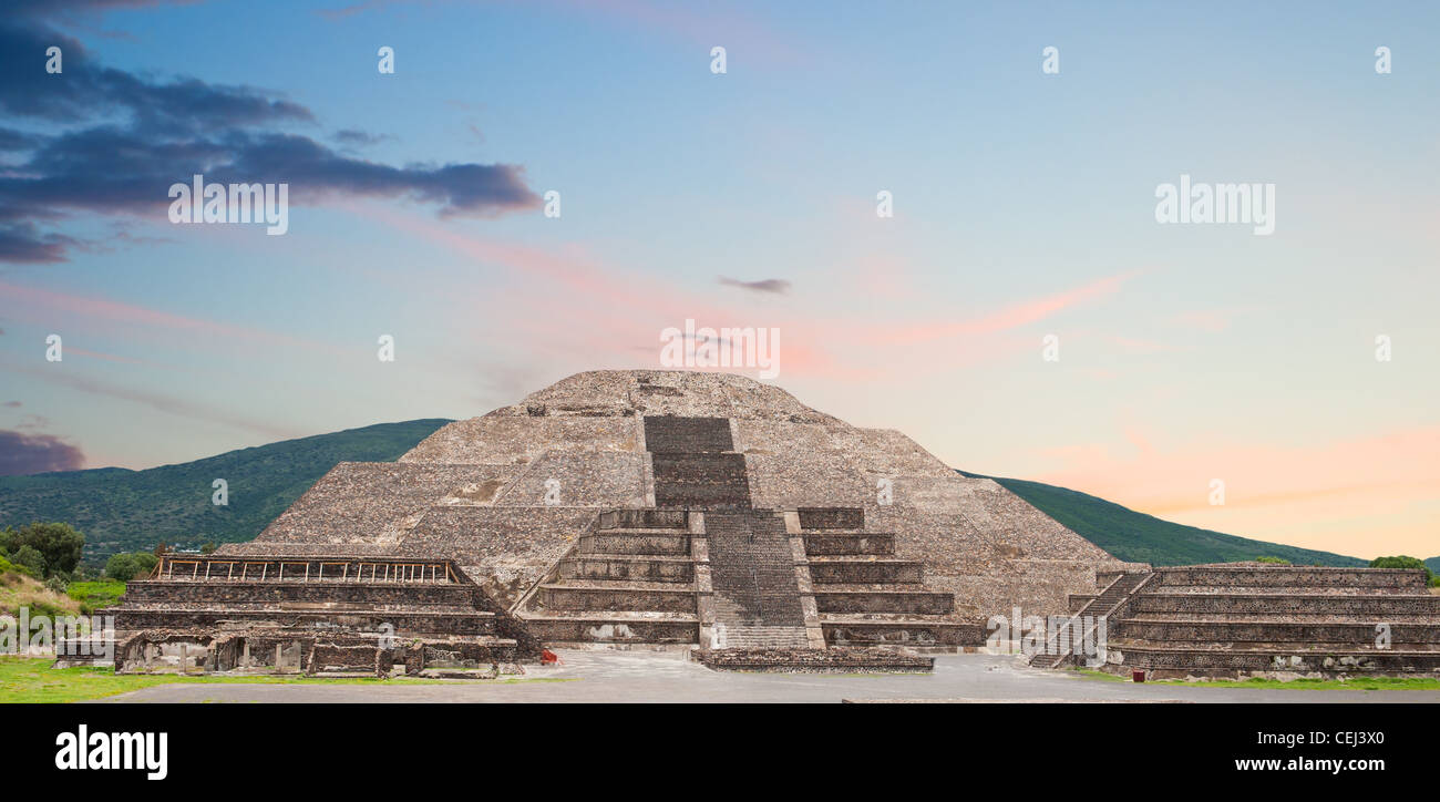 Teotihuacan, Messico. Foto Stock