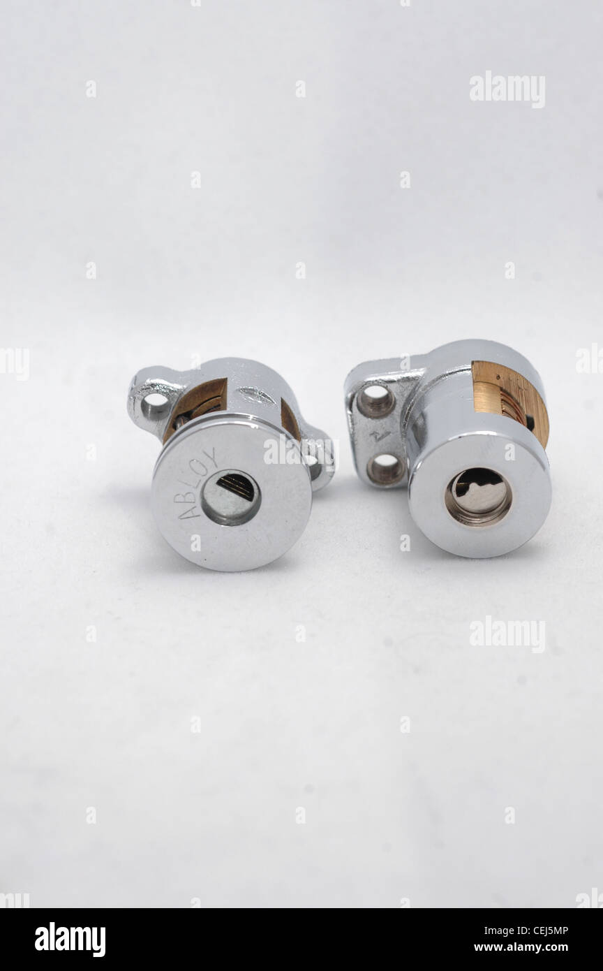 Abloy Classic ad alto profilo e cilindri Foto Stock