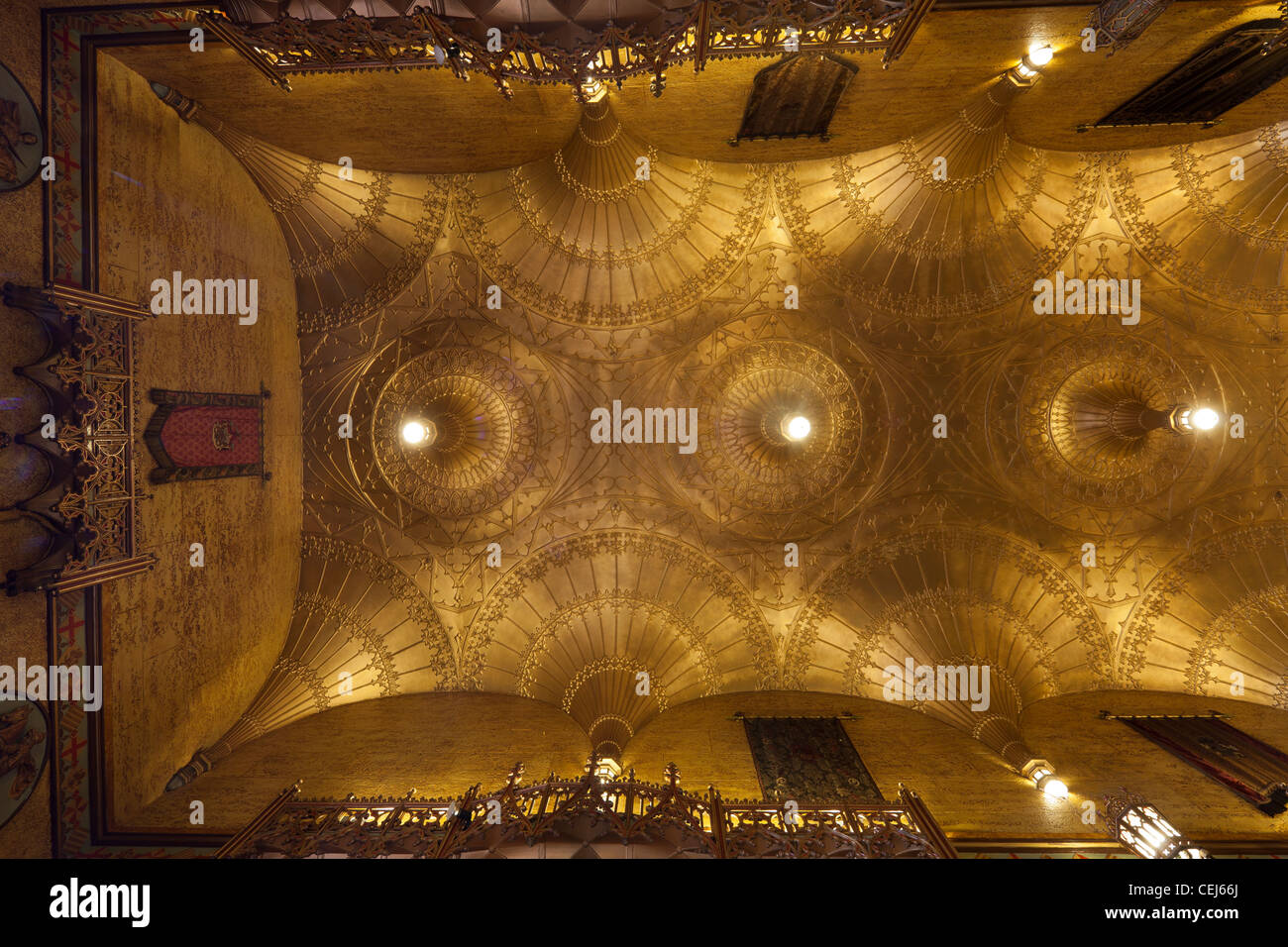 Dettaglio della lobby del Teatro di Stato, Market Street, Sydney, Australia Foto Stock