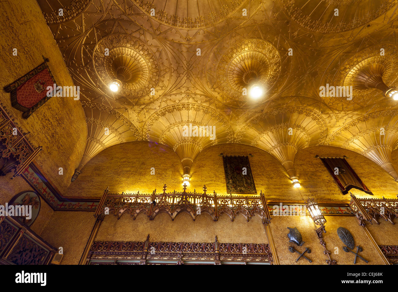 Dettaglio della lobby del Teatro di Stato, Market Street, Sydney, Australia Foto Stock