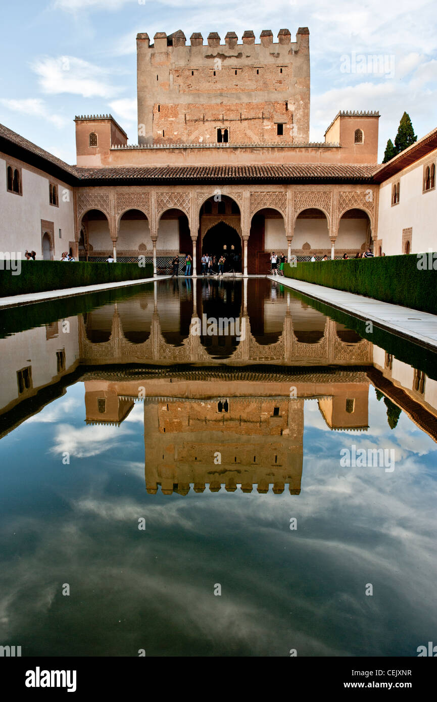 L'Alhambra di Granada, Andalusia, Spagna Foto Stock