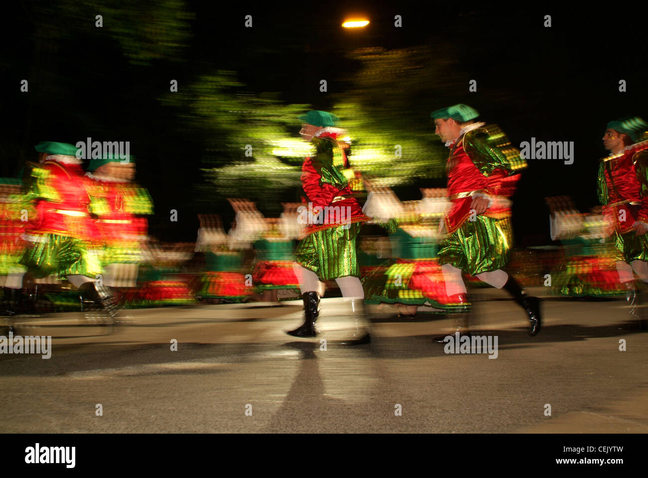 Marchas Populares Festas Santos Populares Santo Antonio Avenida da Liberdade Lisbona Portogallo Europa Foto Stock