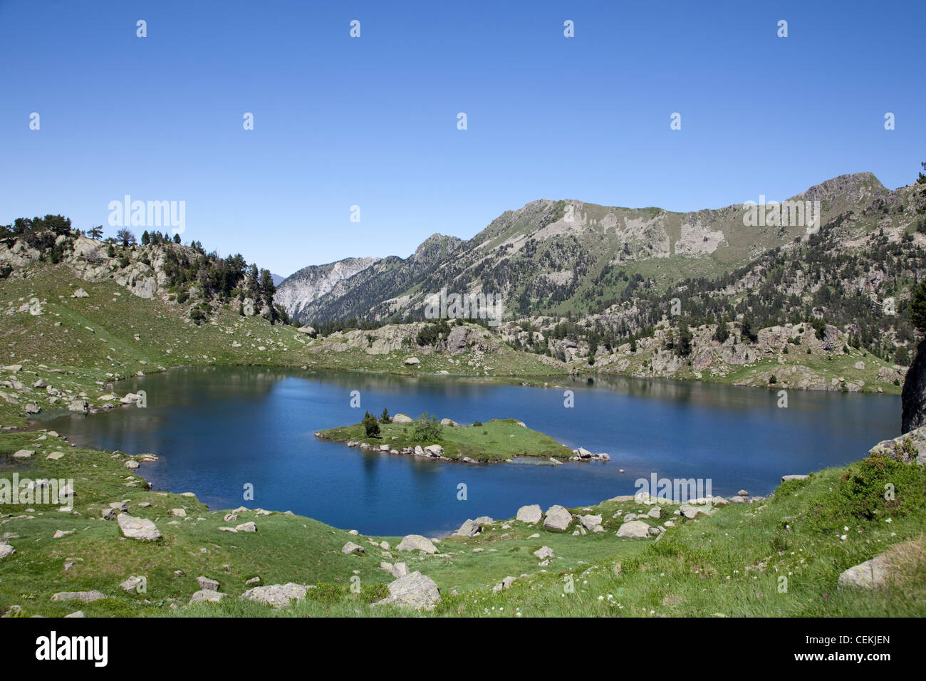 L'Europa, Spagna, Pirenei e il lago Foto Stock