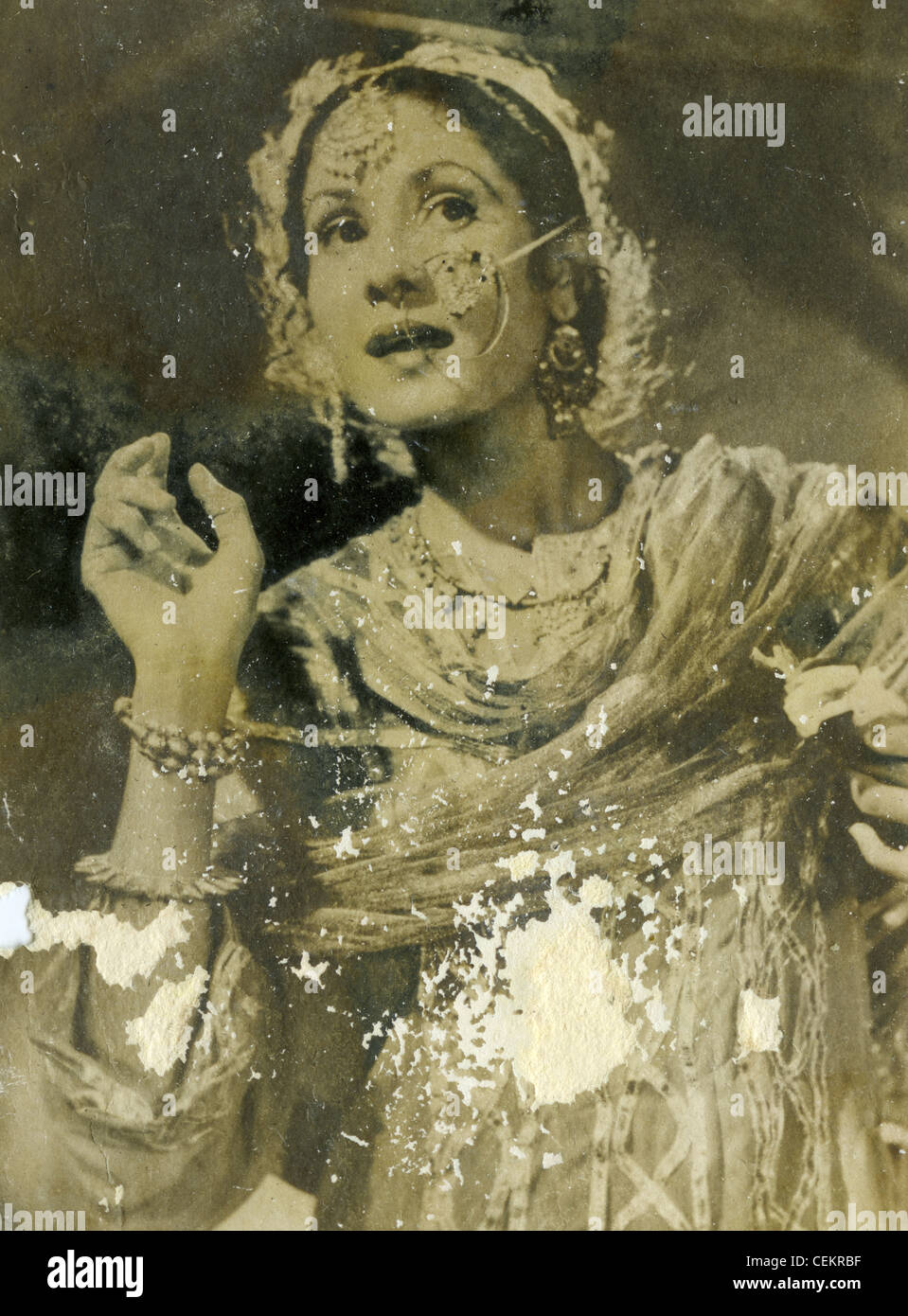 308Th gruppo bomba, XIV Army Air Force, Birmania Cina India, la II Guerra Mondiale durante la seconda guerra mondiale. pin up foto della famosa attrice dall'India Foto Stock