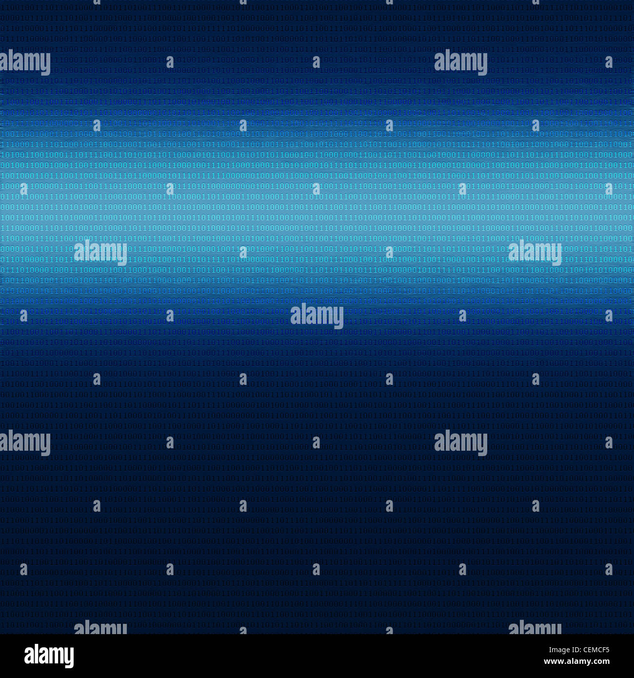 Foglio di metallo blu con zero binario un pattern, la texture per i progettisti Foto Stock
