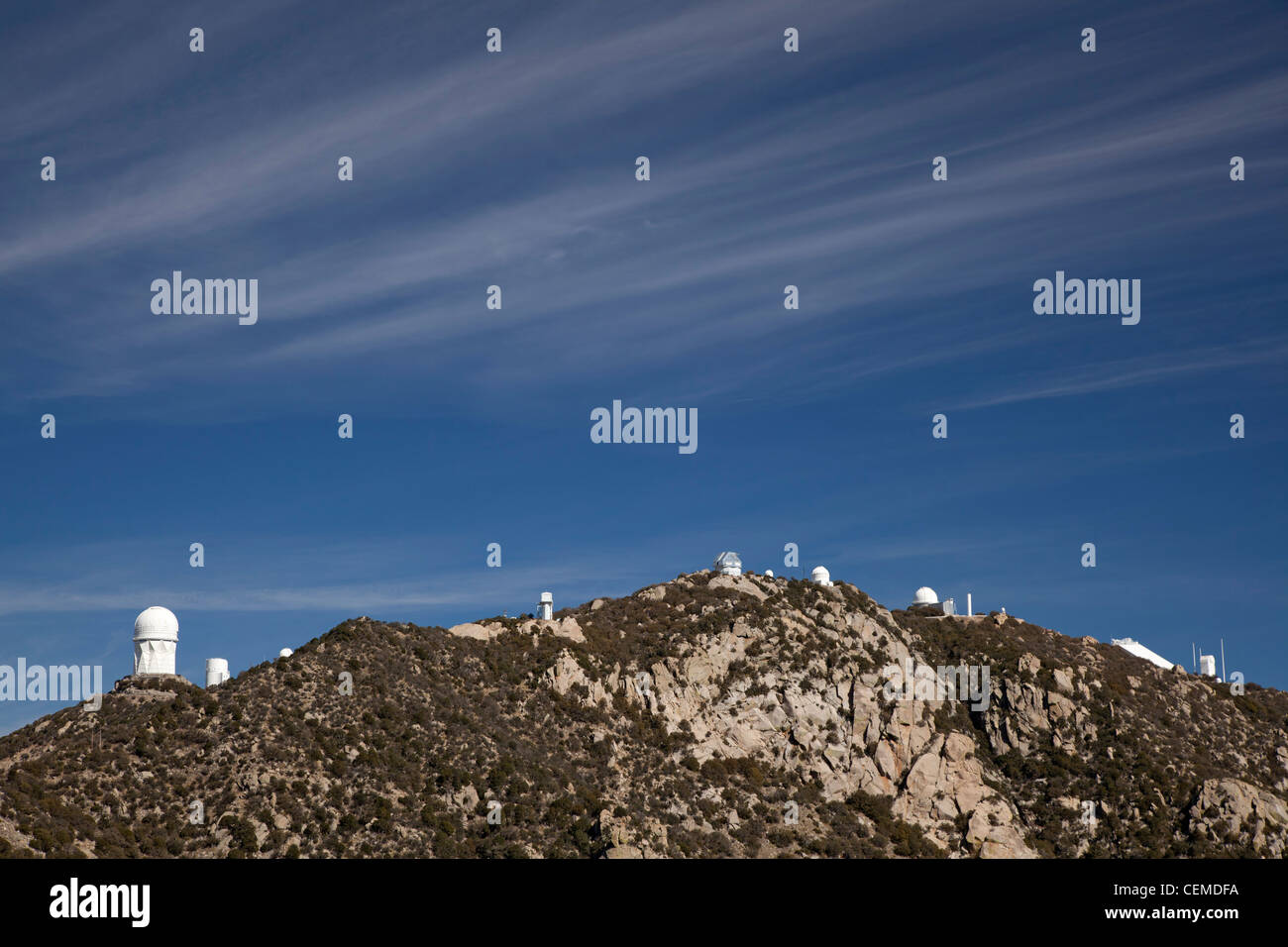 Vende, Arizona - Il Kitt Peak National Observatory. Foto Stock