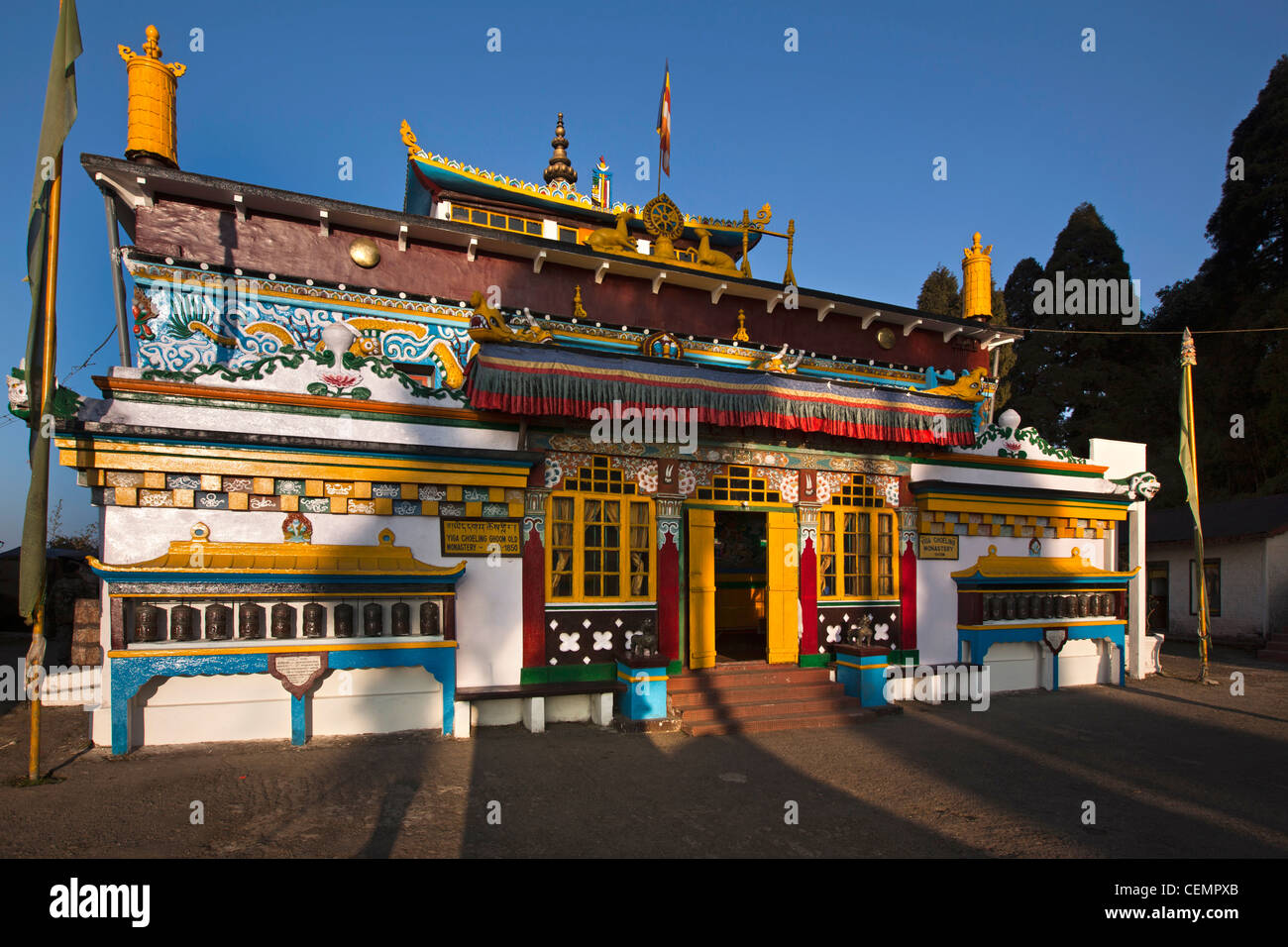 India Bengala Occidentale, Ghoom, Yiga Choeling Monastero Foto Stock