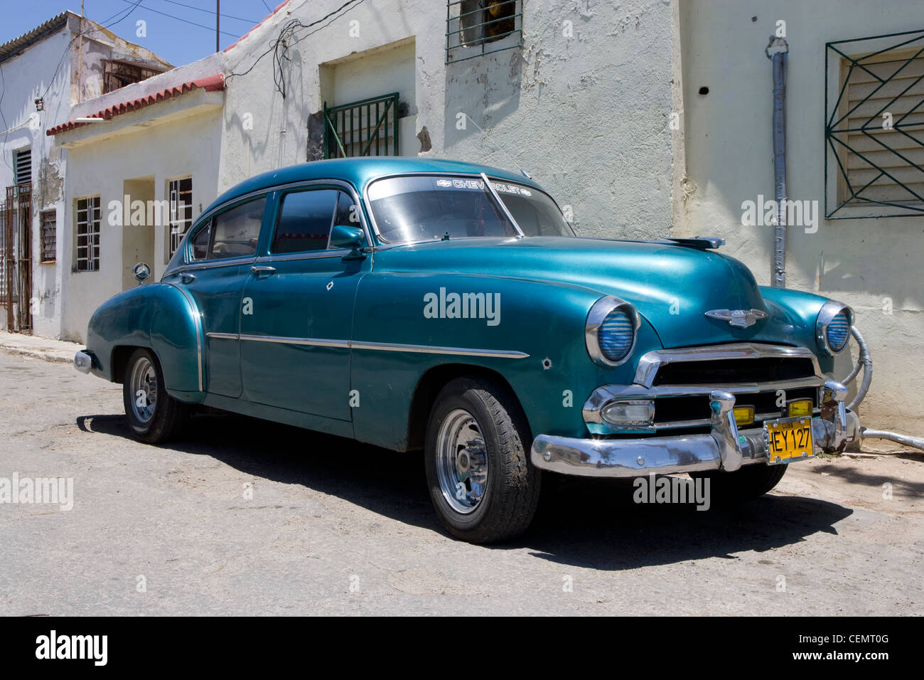 L'Avana: classic 50's American Automobile Foto Stock
