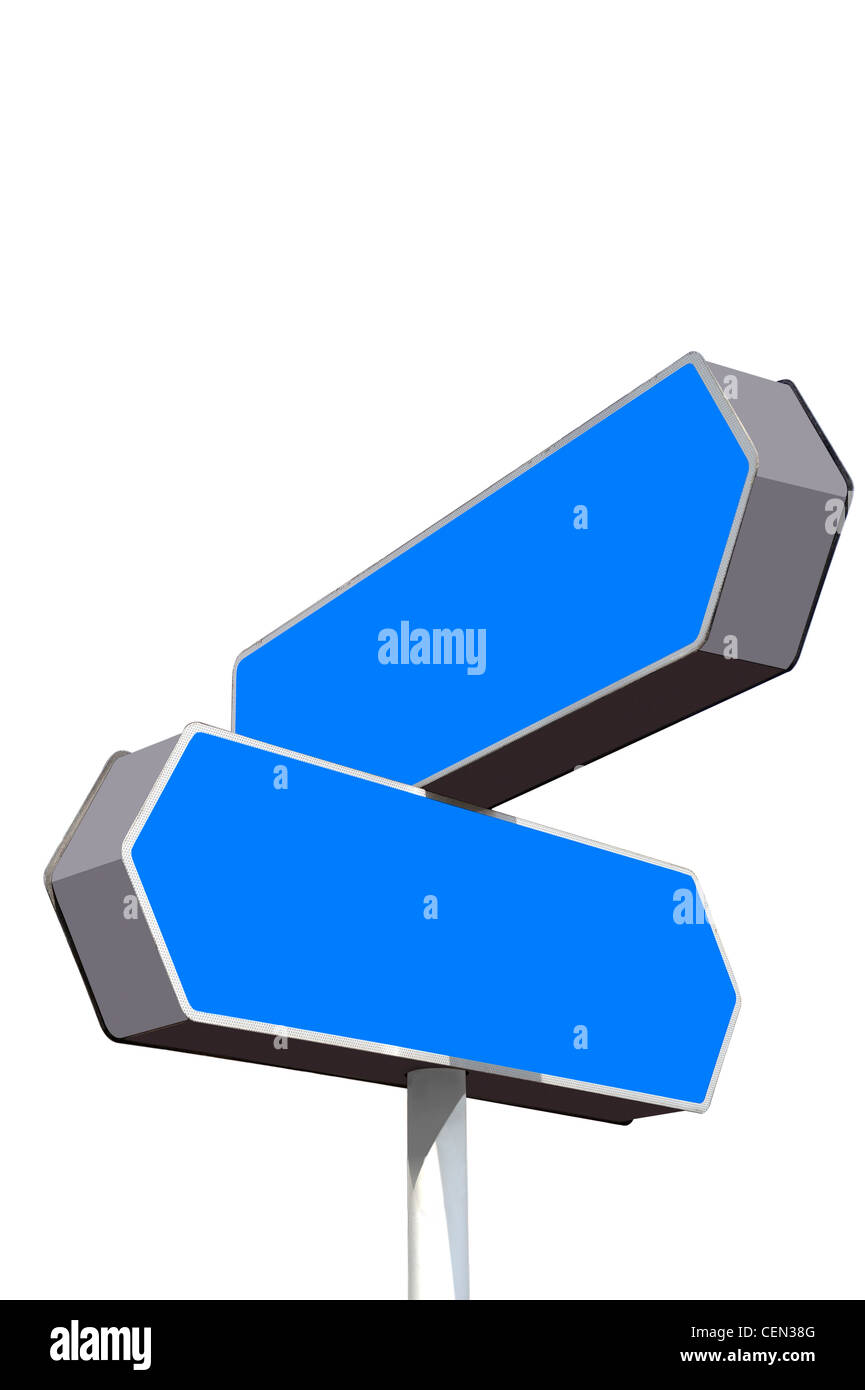 Due indicazioni stradali Foto Stock