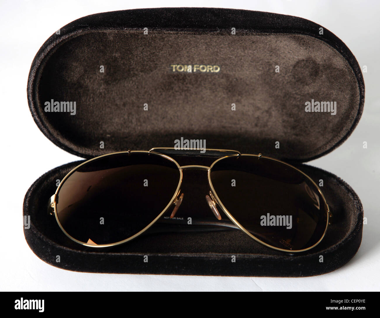 Tom Ford uomini aviator occhiali da sole Foto Stock